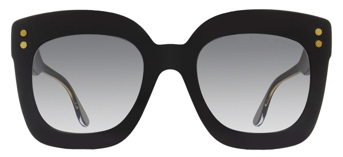 Bottega Veneta Intrecciato Sunglasses BV0238S 001 Black 51mm | eBay