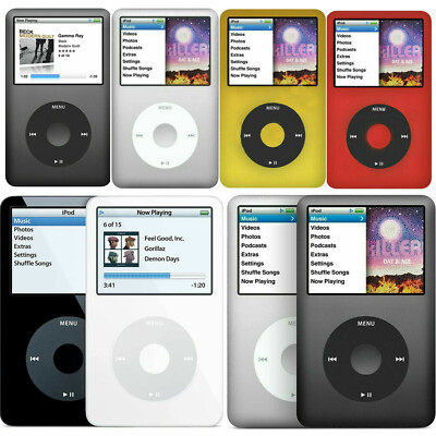 Apple iPod classic 5th, 6th, 7th （30GB, 60GB, 80GB, 120GB, 160GB
