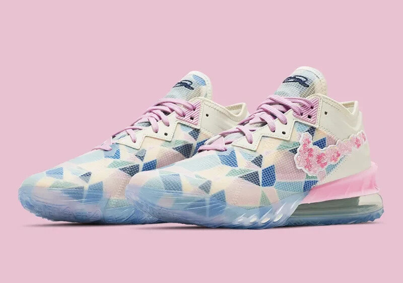 Nike LeBron 18 Low atmos Cherry Blossom Size 14. CV7562-101 | eBay