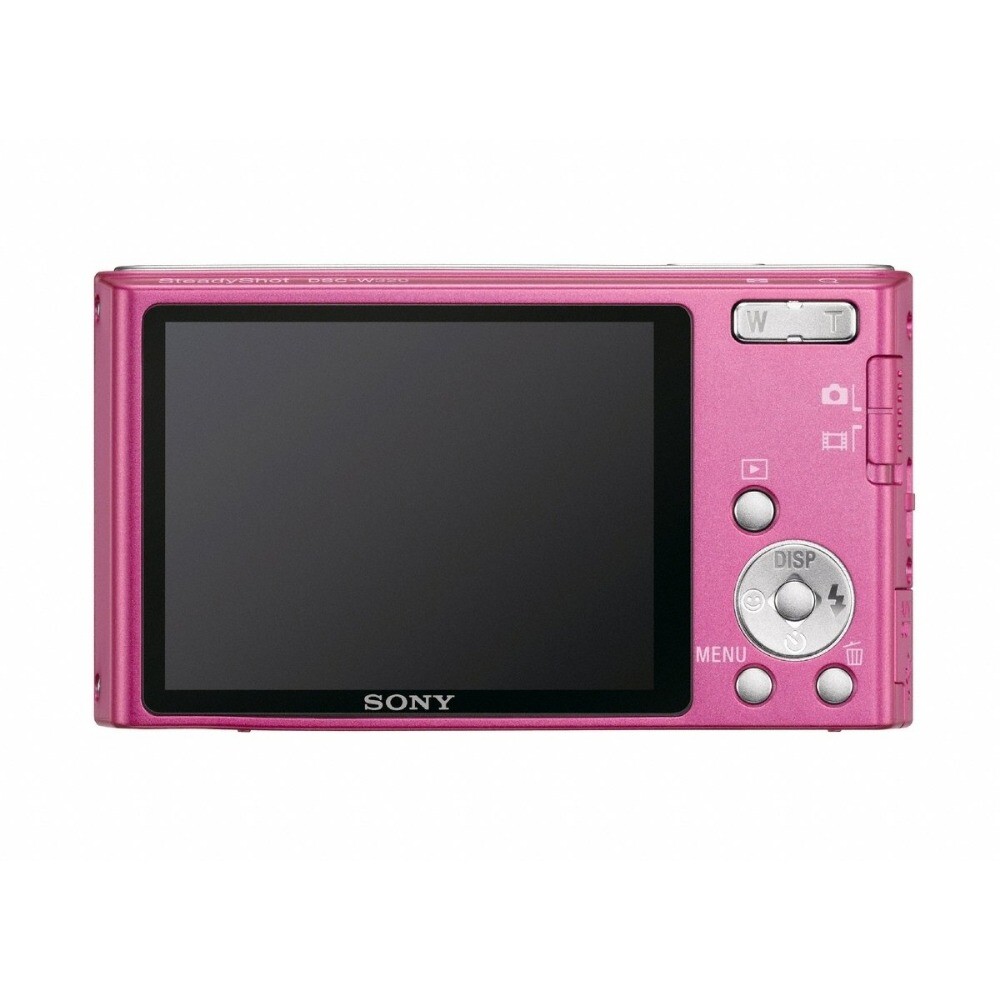Sony DSC-W320 Vintage Digital Camera 14.1MP Pink 2x Digital Zoom