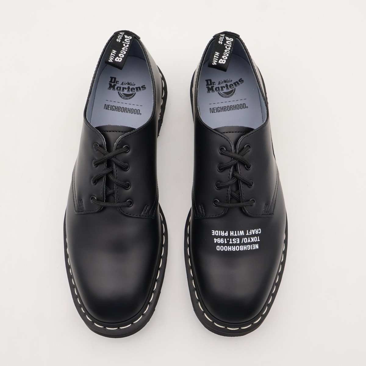 32235001 NEIGHBORHOOD Dr.Martens Smith 4 Hole Black (Men's) | eBay