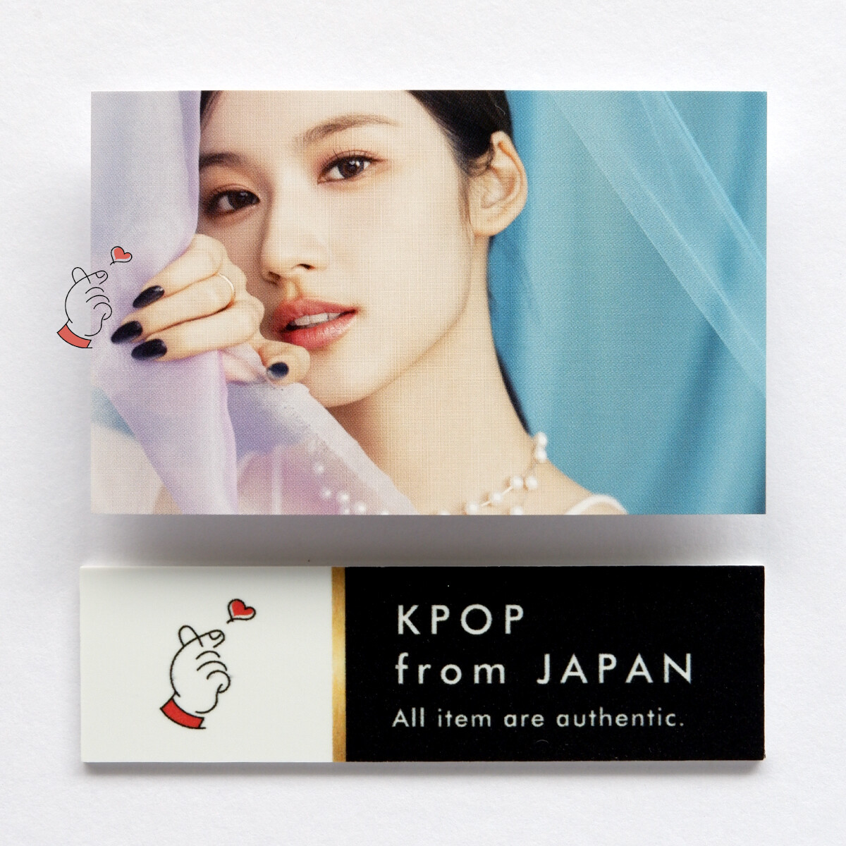 TWICE ダヒョン BETWEEN 1&2 直筆サイン ブックマーク TWICE ダヒョン