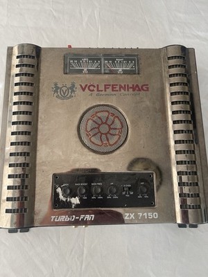 Old School German Volfenhag ZX-7140 2-Channel Turbo-Fan Car Amp
