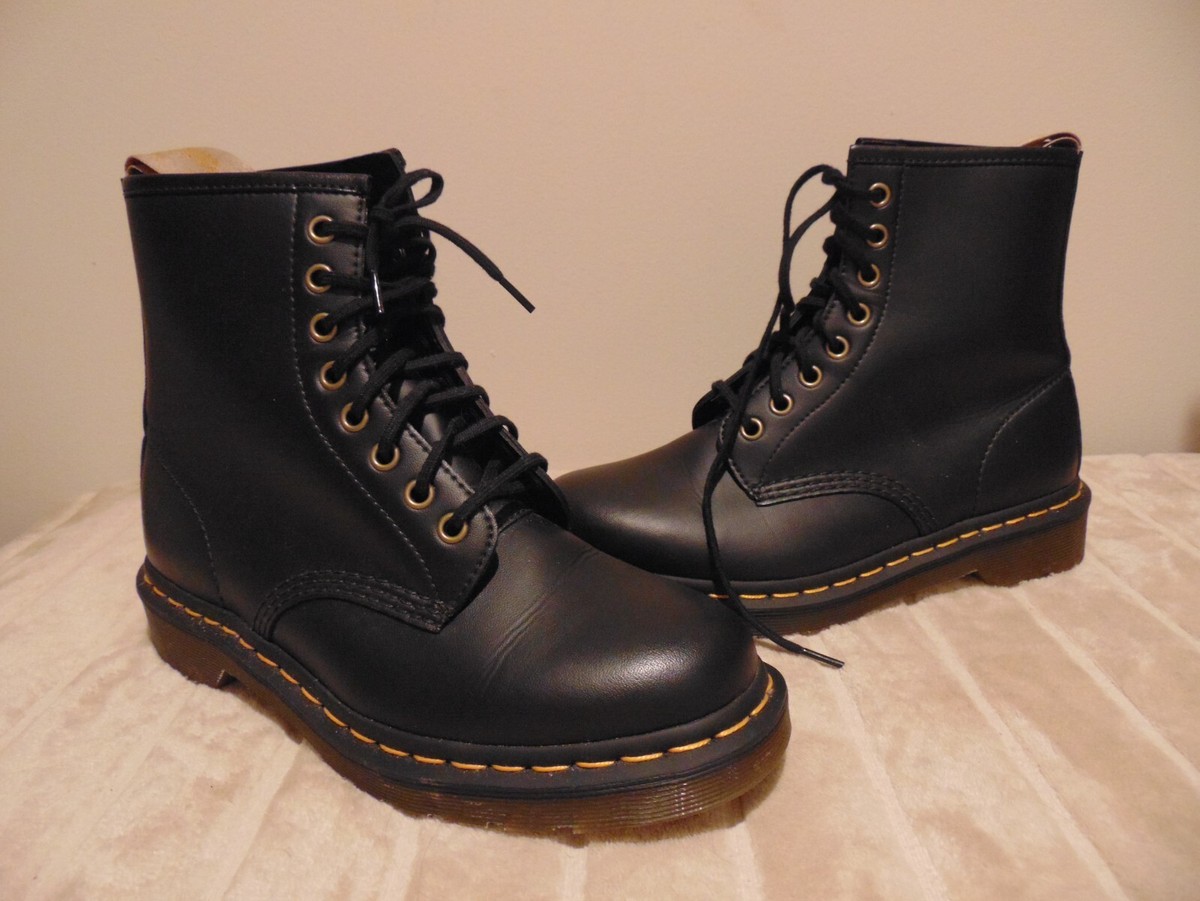 Dr.Martens Womens 14045 Black Smooth Leather Boots Size 8L | eBay