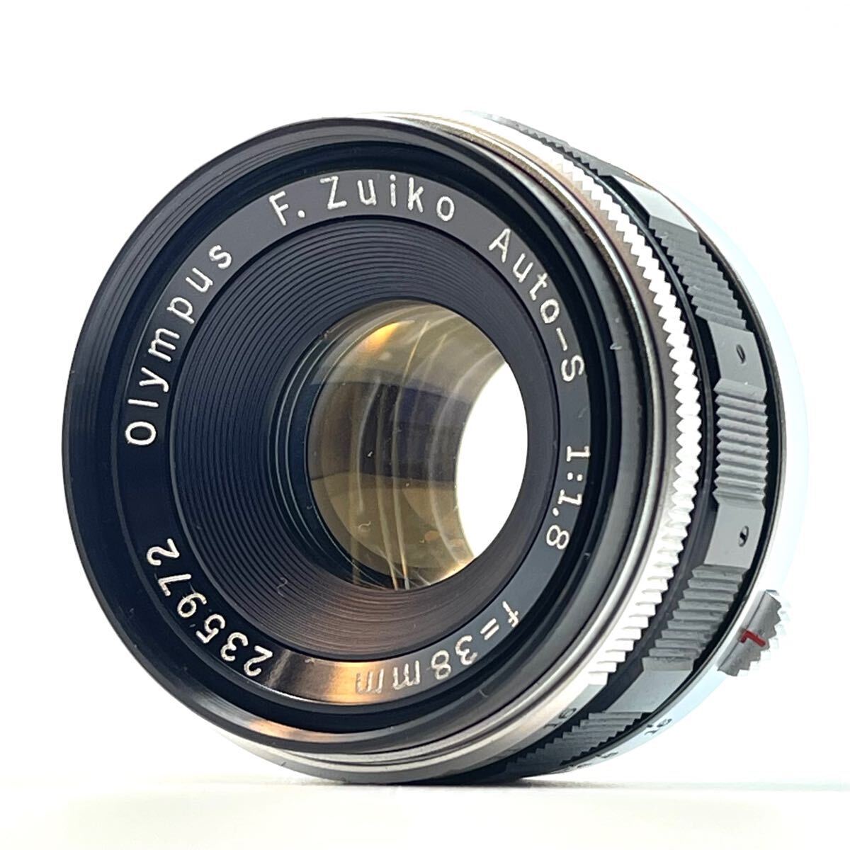 N MINT ] Olympus F.Zuiko Auto-S 38mm F/1.8 MF Lens For Pen F FT FV