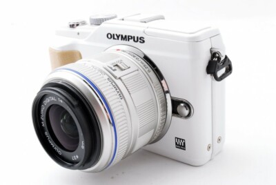 Olympus PEN E-PL2 12.3MP 14-42mm Lens Kit White [Exc+++] w/Box,8GB