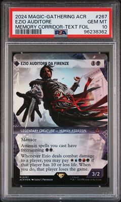 2024 MTG Assassin's Creed #267 Ezio Auditore Memory Corridor Text
