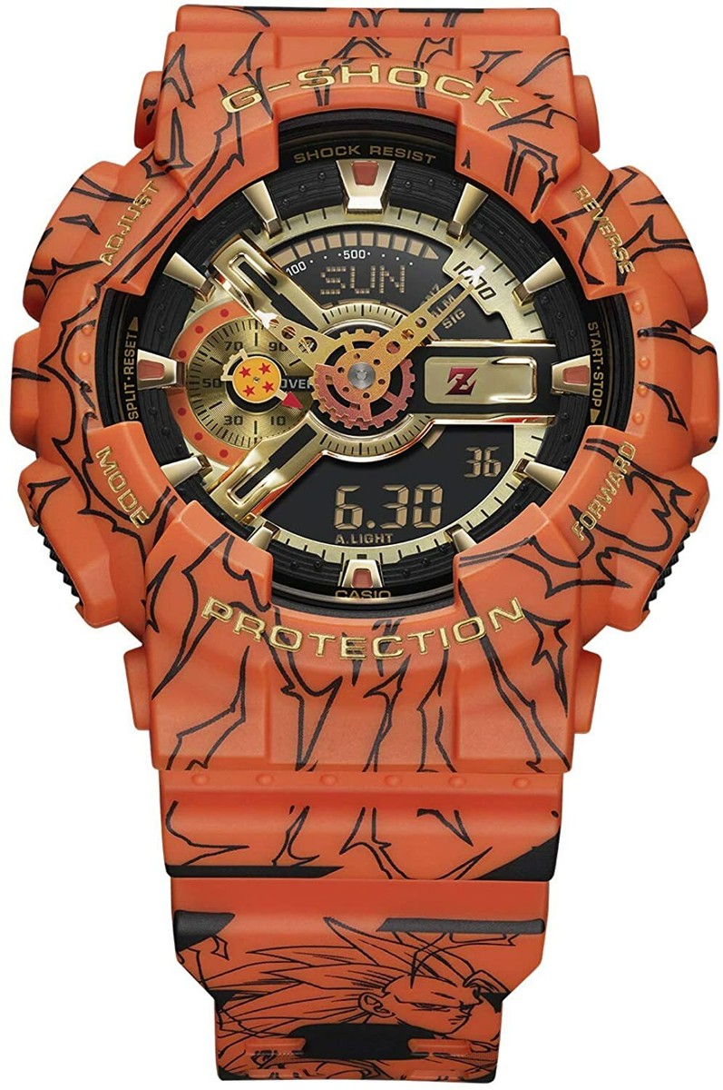 Casio G-Shock x Dragon Ball Z GA110JDB-1A4ER Special Watch Men's