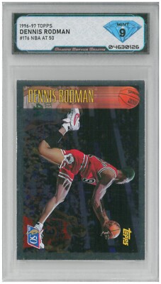 その他 NBA 50topps 1996-97#176dennis rodman+1sc Nba 50Topps 1996