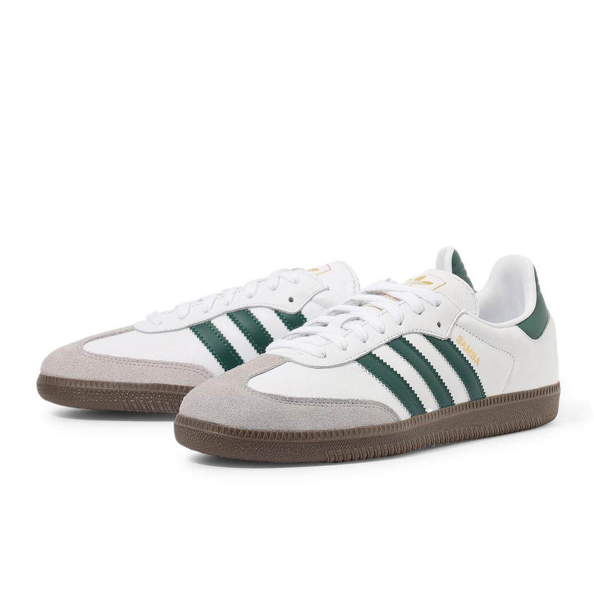 adidas Originals Samba OG Cloud White Collegiate Green JH8797