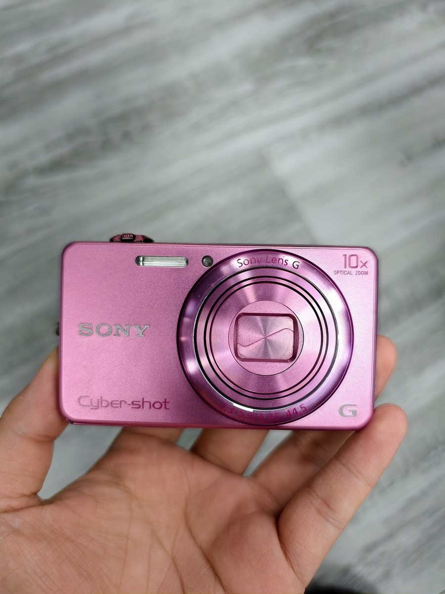 SONY Cyber Shot DSC-WX200 Digital Camera 10x Zoom 18.2MP Pink