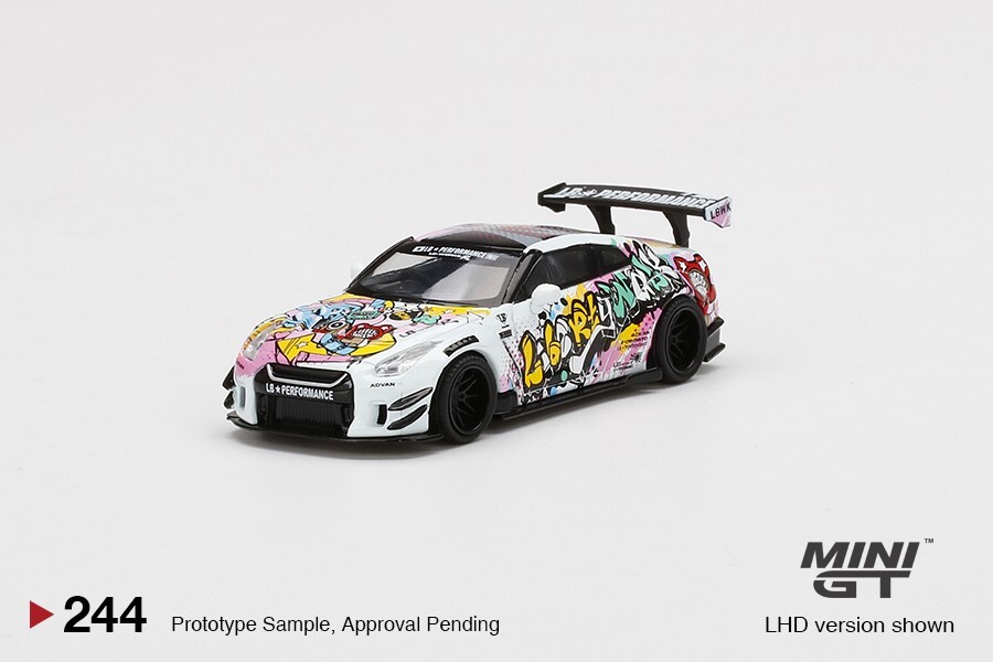 MiNiGT Nissan GTR LBWK Kuma 10台セット Mini GT 1:64 LB-Silhouette