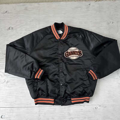 Vintage 80s MLB Chalk Line San Francisco Giants Satin Spellout
