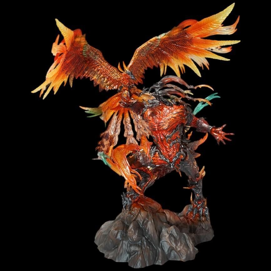 Final Fantasy XVI Collector's Edition Figure Phoenix VS Ifrit