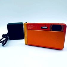 Sony Cyber-shot DSC-TX30 18.2MP Digital Camera - Orange for sale