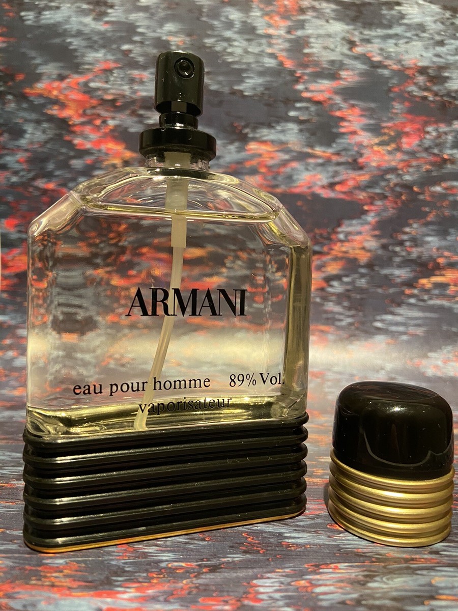ARMANI Eau Pour Homme 3.4 Oz / 100 ml EDT Cologne SPRAY COSMAIR