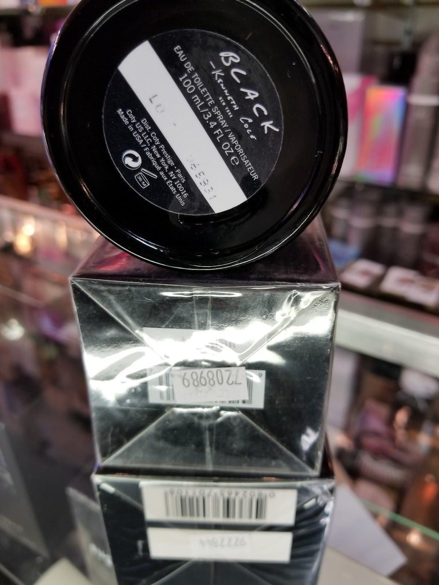 Kenneth Cole Black for Him / Men 1.7 oz 50 ml or 3.4 oz 100 ml