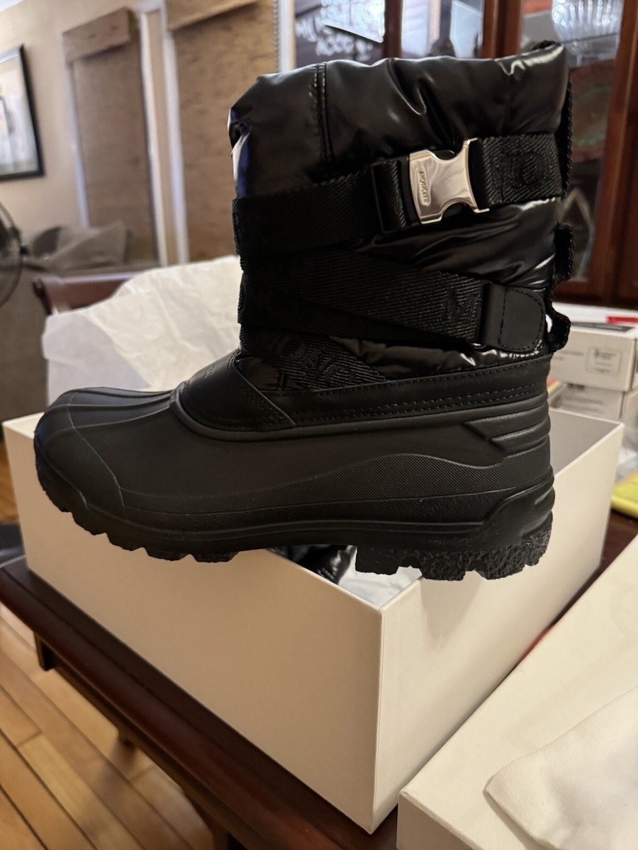100% Authentic Moncler Summus Snow Boots In Black SIZE 41 EU COA