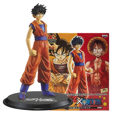 40th WEEKLY JUMP DRAGON BALL Z ONE PIECE GOKOU STYLE MONKEY D