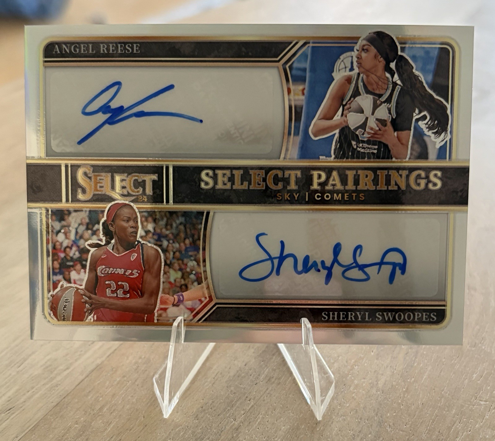 Angel Reese / Sheryl Swoopes 2024 Select WNBA #SPS-ARS Select