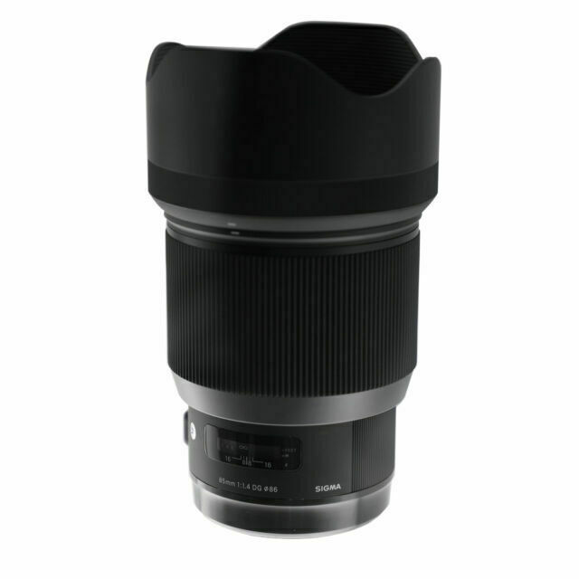 Sigma Art 85mm F/1.4 DG HSM Telephoto Lens for Canon EF for sale