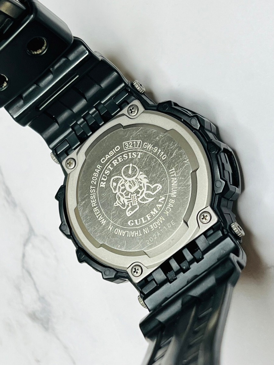 CASIO G-SHOCK GW-9110-1JF GW-9110-1 GULFMAN Tough Solar Radio