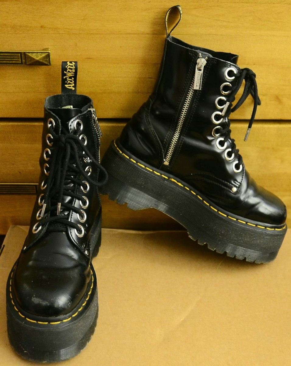 Dr Martens Jadon Max Women's Double Platforn Boots, Size UK 4 EU