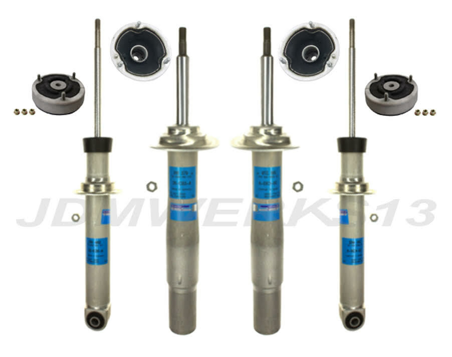 SACHS 4 STRUTS SHOCKS &MOUNTS Sport Suspension BMW E60 530i 535i