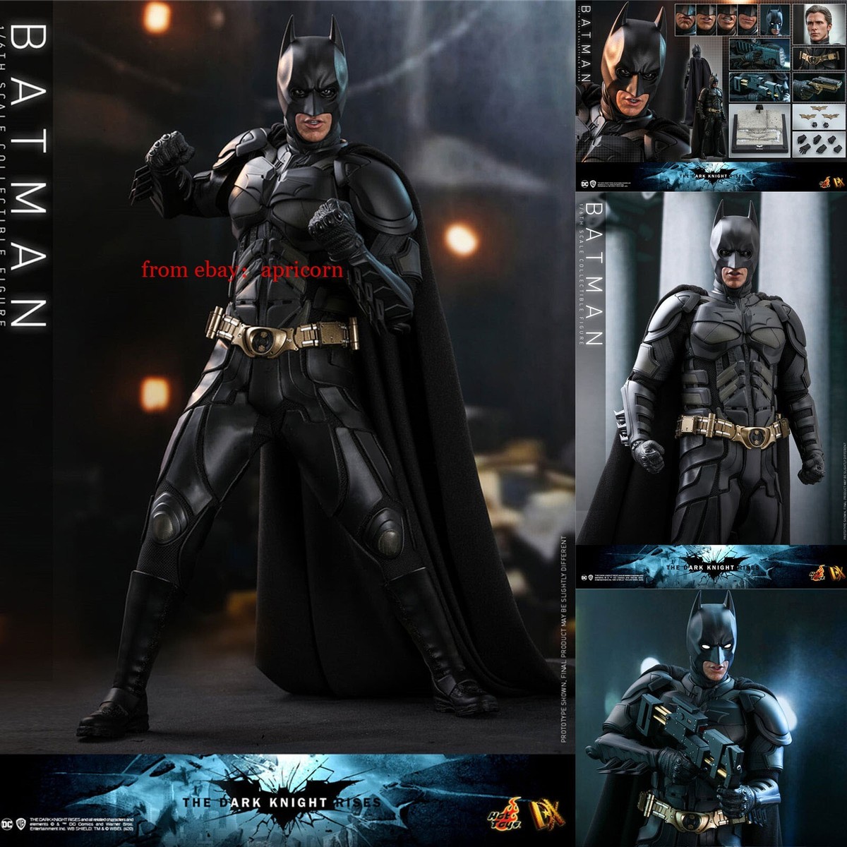 Hottoys DX19 Batman The Dark Knight Rises 1/6 Collectible Action