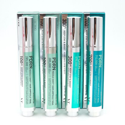 VT PDRN Reedle Shot Hair Ampoule Set 15ml x 4ea 100dL 300dL 700dL