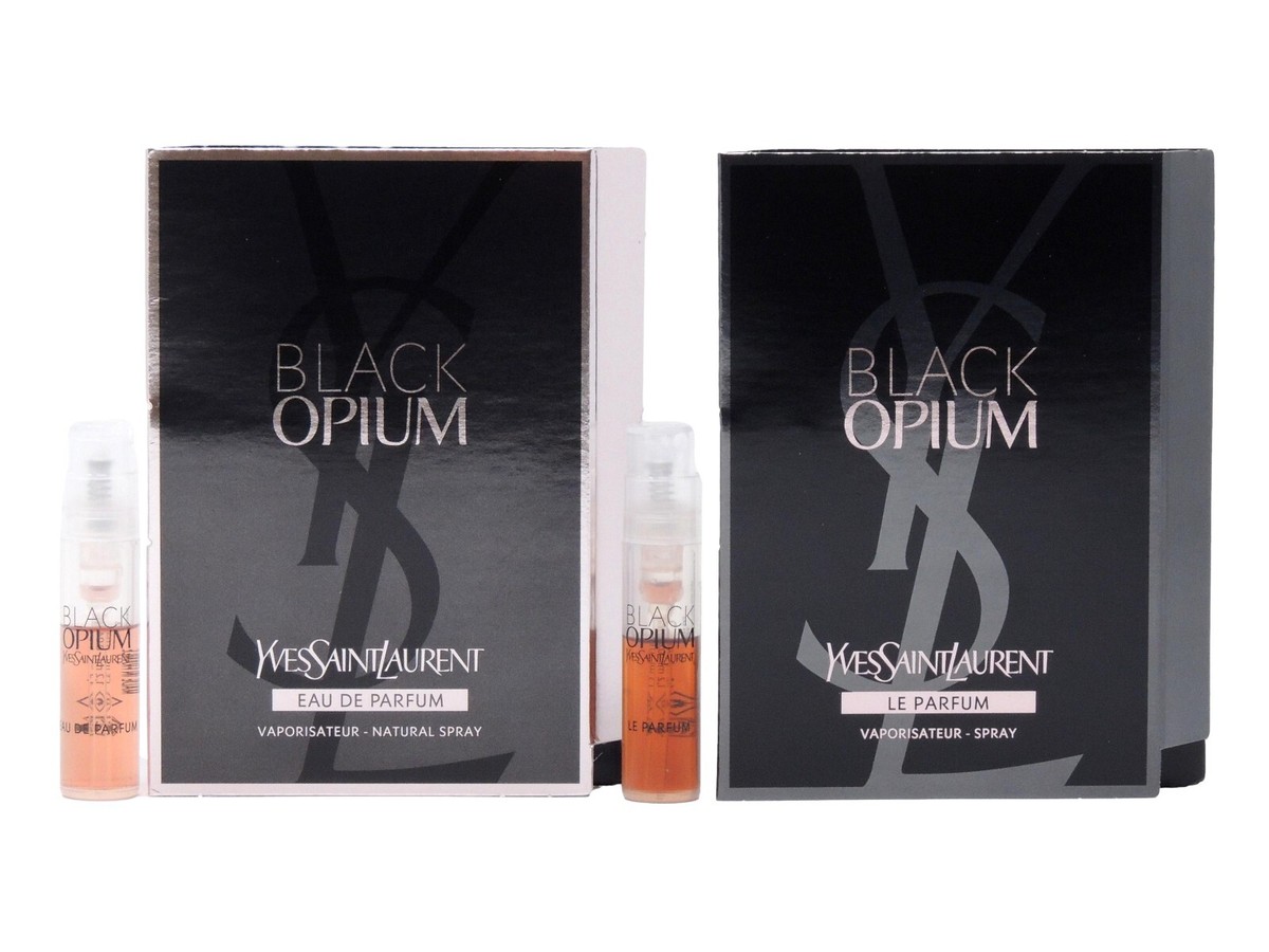 YSL YVES SAINT LAURENT BLACK OPIUM EDP LE PARFUM 1.2ml SAMPLES TRY