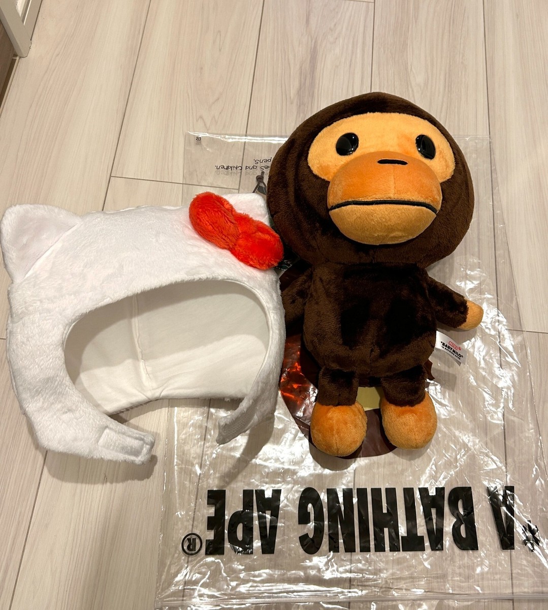 BAPE BABY MILO® X SANRIO HELLO KITTY Plush doll from japan | eBay