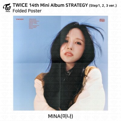 TWICE 14th Mini Album STRATEGY Step1,2,3,4 Photocard Postcard