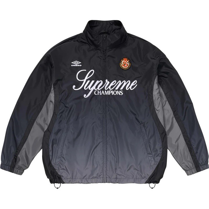 Supreme Umbro Gradient Track Jacket Black Size Small Brand New In