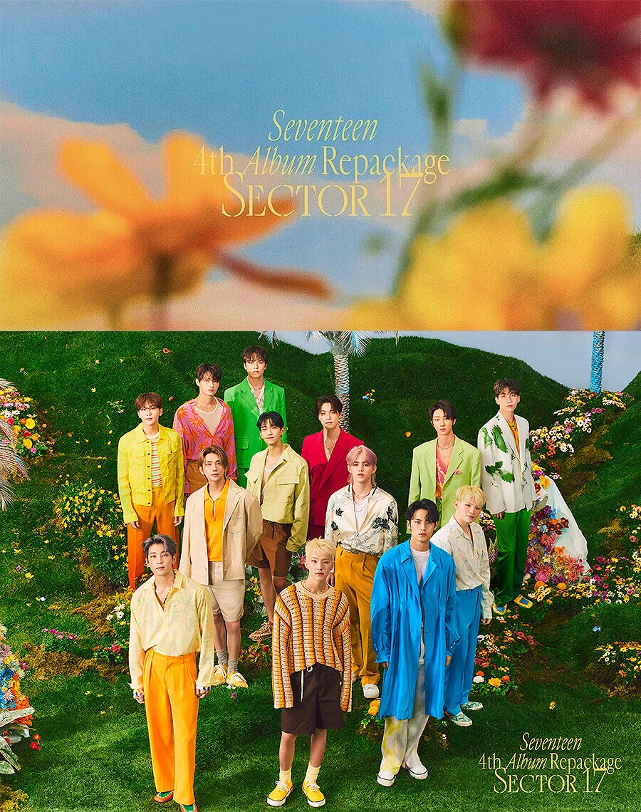 SEVENTEEN [SECTOR 17] 4th Repackage Album COMPACT Ver. CD+Photo