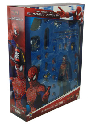 Marvel Medicom The Amazing Spider-Man Deluxe DX Figure Set MAFEX