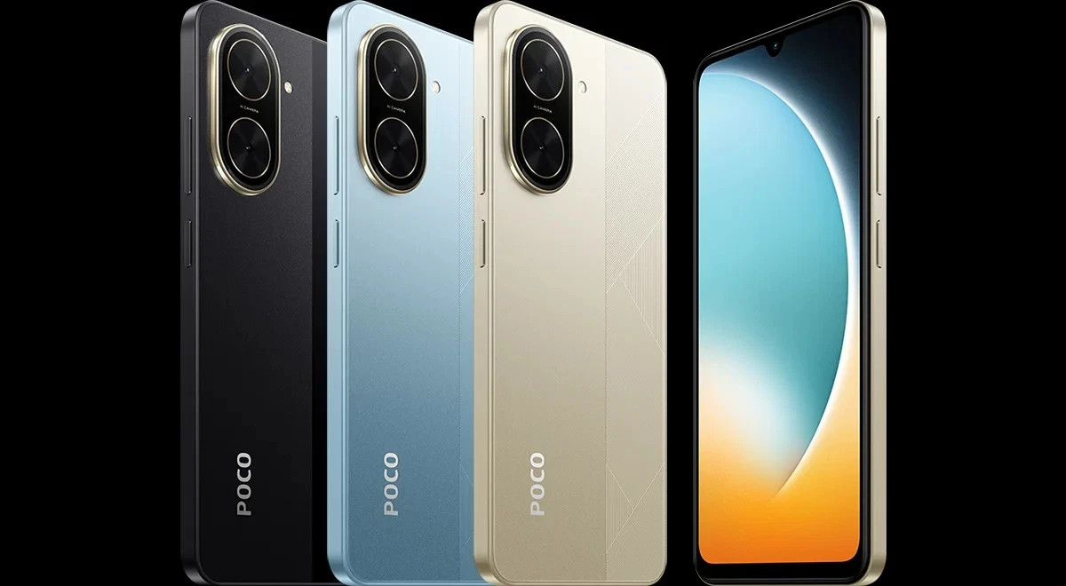 XIAOMI POCO C71 128GB BLACK/BLUE/GOLD 4GB RAM FACTORY UNLOCKED