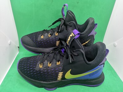 Nike LeBron Witness V5 CQ9380_003 Fierce Purple Metallic Gold