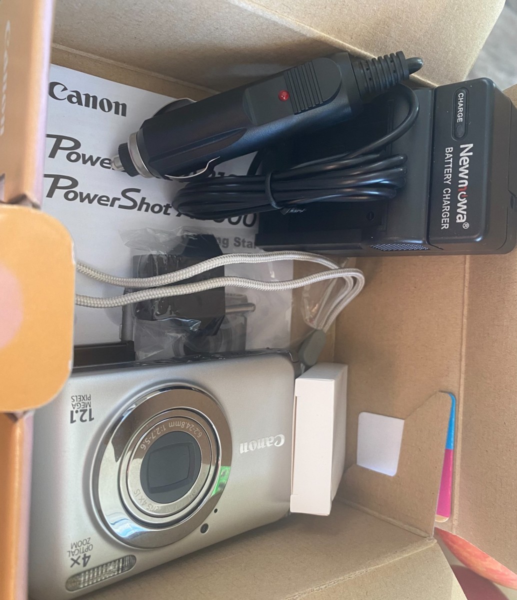 Canon PowerShot A3100 IS 12.1MP Digital Camera - Silver for sale