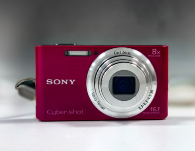 SONY Cyber-shot DSC-W730 Digital Camera Rose Pink 2.7'' 16.1 MP 8x