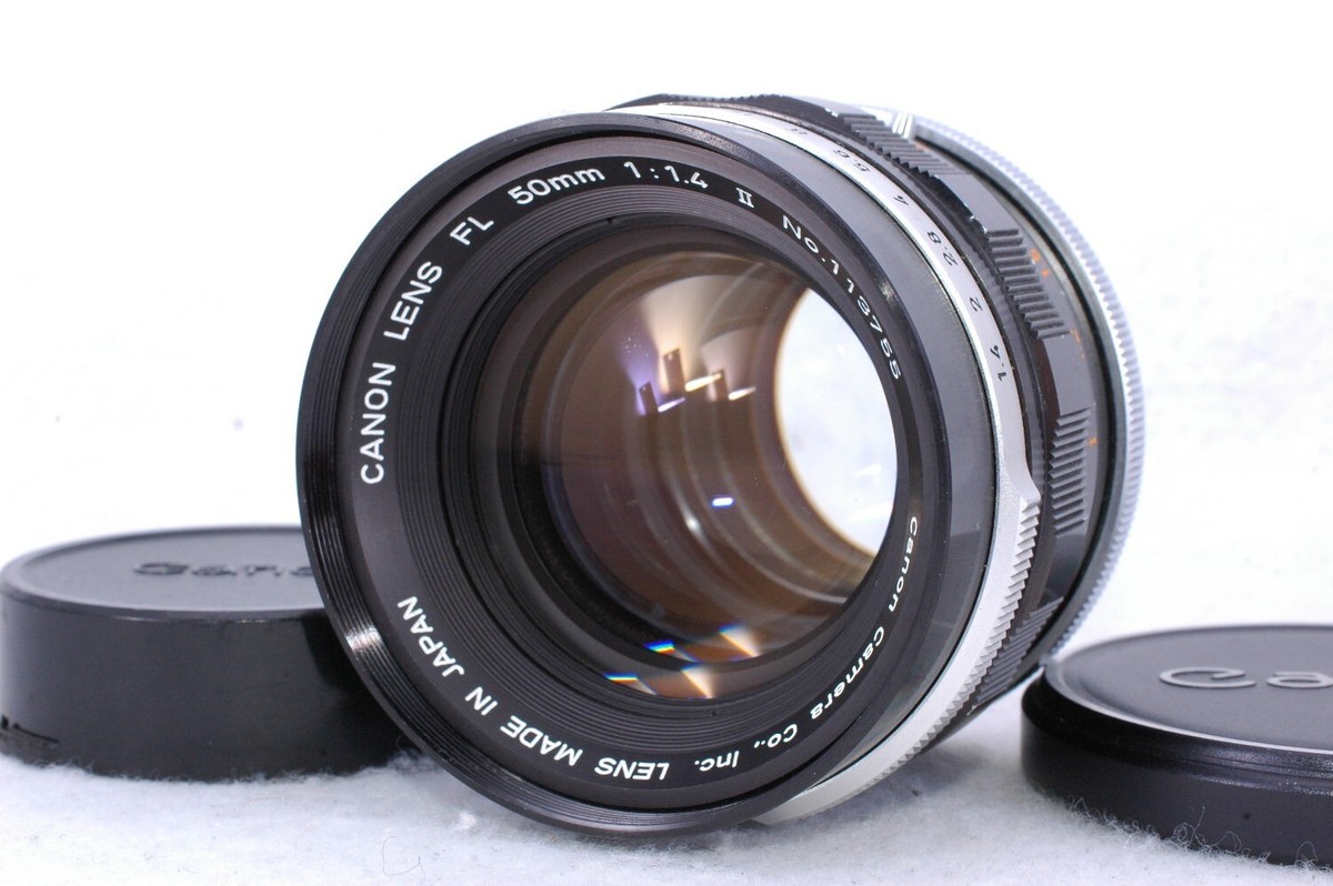 Canon FL 50mm f1.4 II MF Prime Lens [Excellent++] from JAPAN | eBay