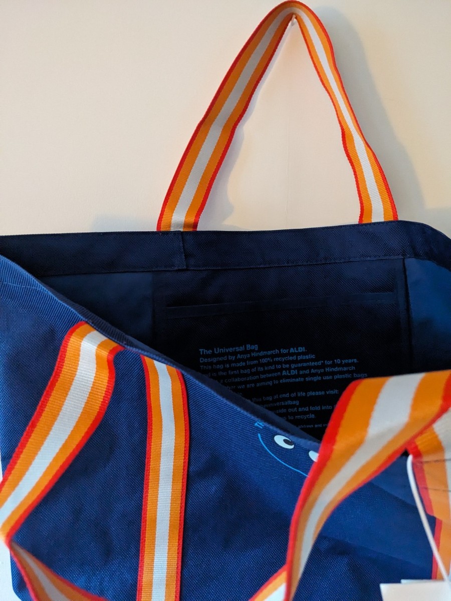 Anya Hindmarch The Universal Bag ALDI Tote Shopper Blue BNWT NEW