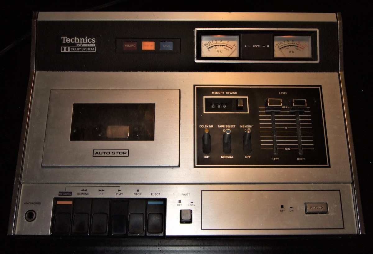 Vintage TECHNICS by Panasonic 1976 Cassette Deck RECORDER RS-263US