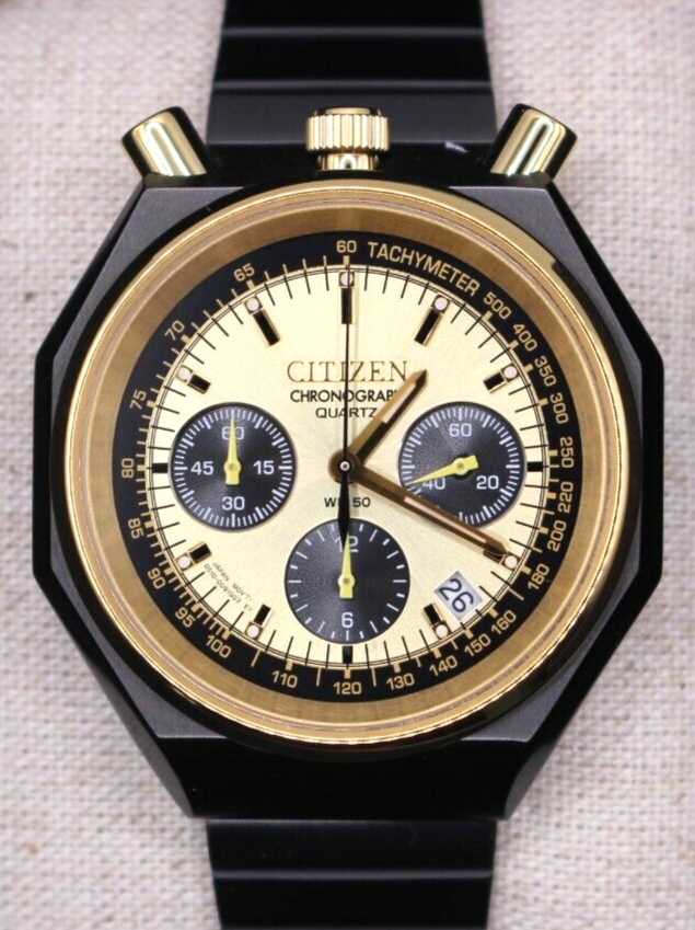 CITIZEN Record Label TiCTAC 40th Anniversary Tsuno Chrono AN3704