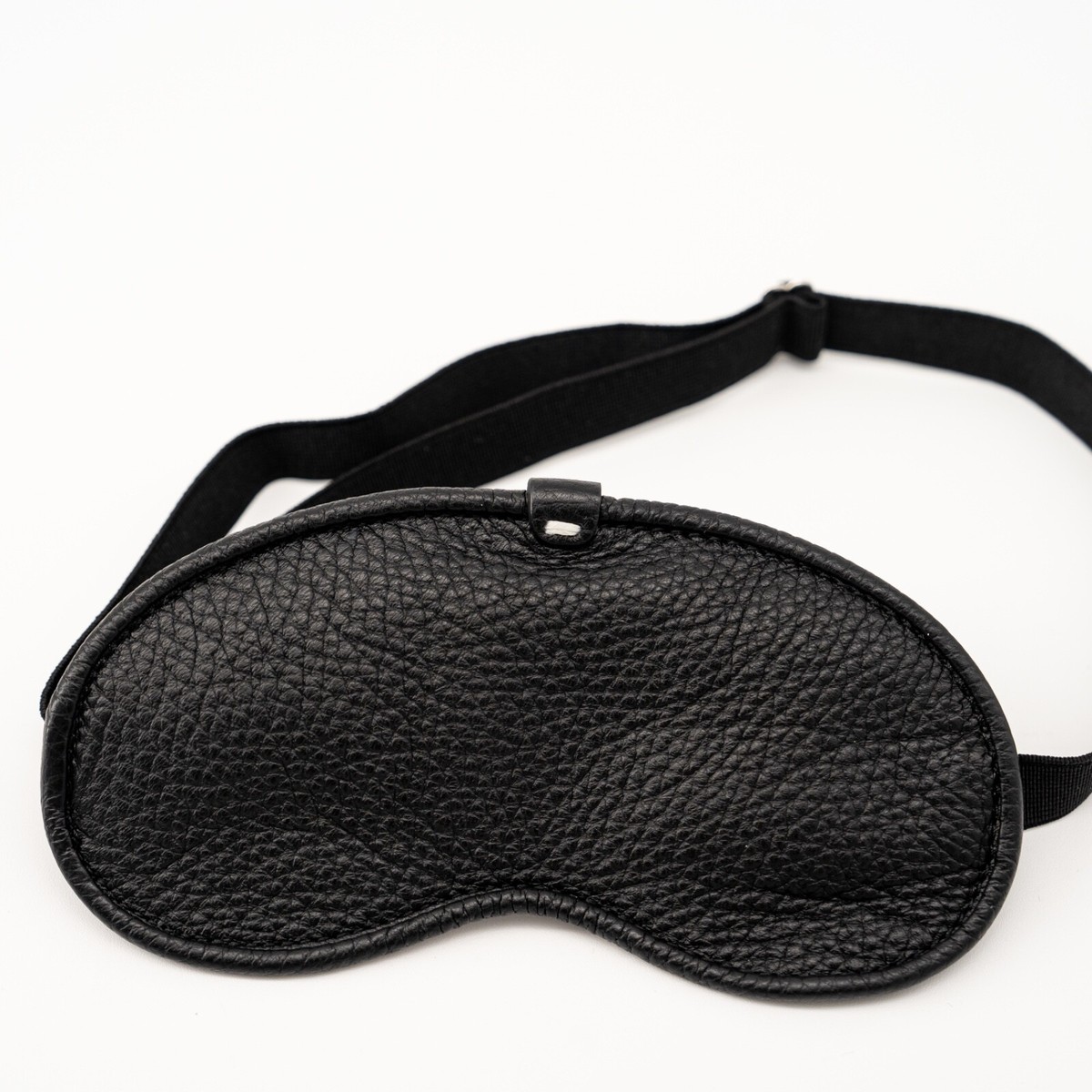 Maison Margiela Eye Mask Case Set Black Leather Travel | eBay