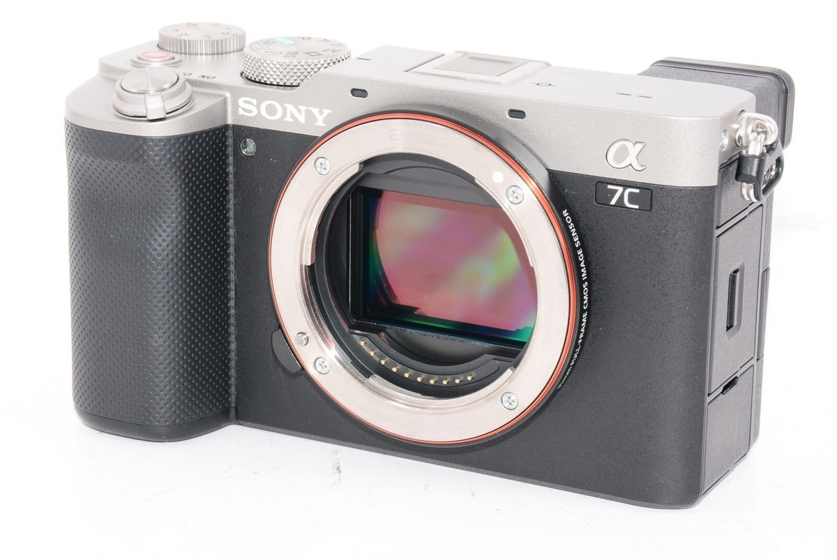 Near Mint Sony Alpha a7C 24.2MP Mirrorless Camera body Silver From