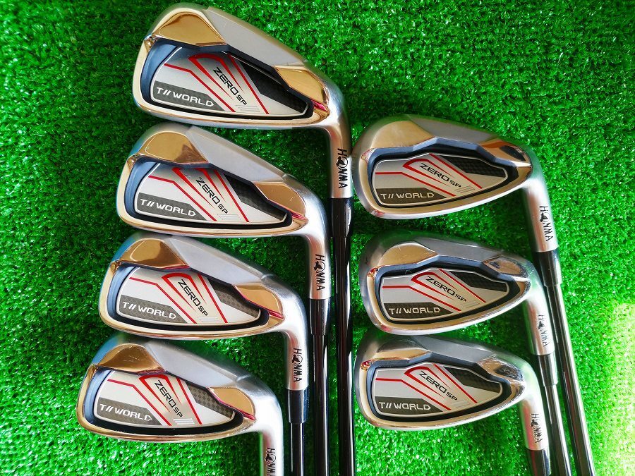 Golf Iron Set Honma TOUR WORLD ZERO SP Vizard ZERO SP (S) 7pcs 6-S
