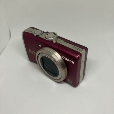 Canon PowerShot SX200 IS Digital Camera Pink 12.1 MP 12x with box