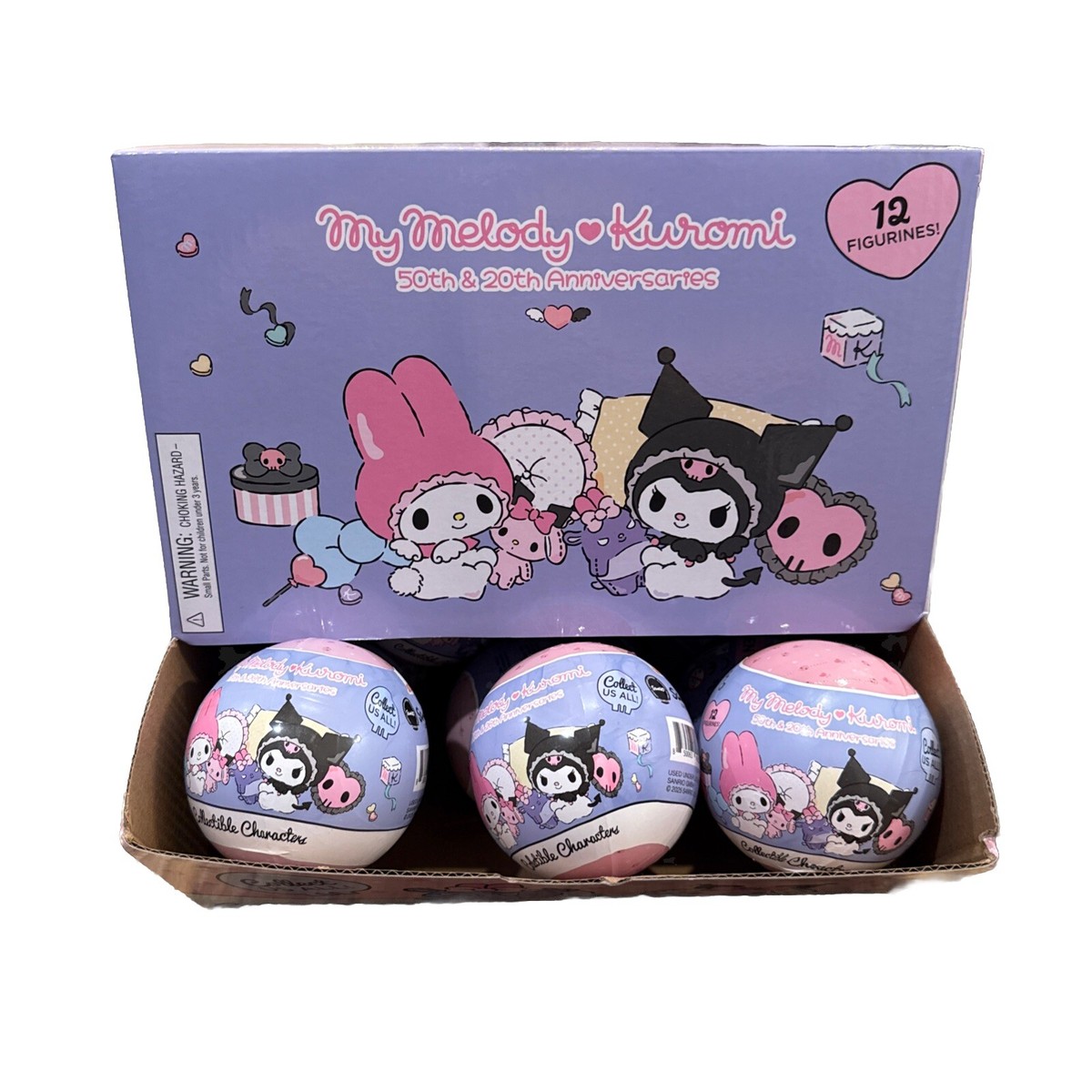 Lot Of 2- My Melody Kuromi 50th & 20th Anniversaries 3