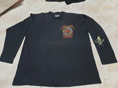 Rare vintage 90's metallica 'THE STRUGGLE WITHIN' pushead Long